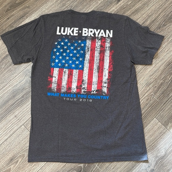 Luke Bryan What Makes You Country Tour Concert Tee 2018 - Picture 2 of 3